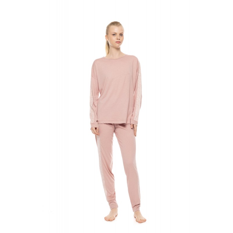 W1959 - Type - Pyjama Petite Rose Plaid- (W1959) W1959 - Type - Pyjama Petite Rose Plaid- (W1959)