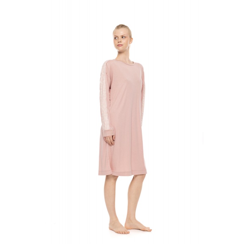 W1960 - Type - Nightgown Petite Rose Plaid- (W1960) W1960 - Type - Nightgown Petite Rose Plaid- (W1960)