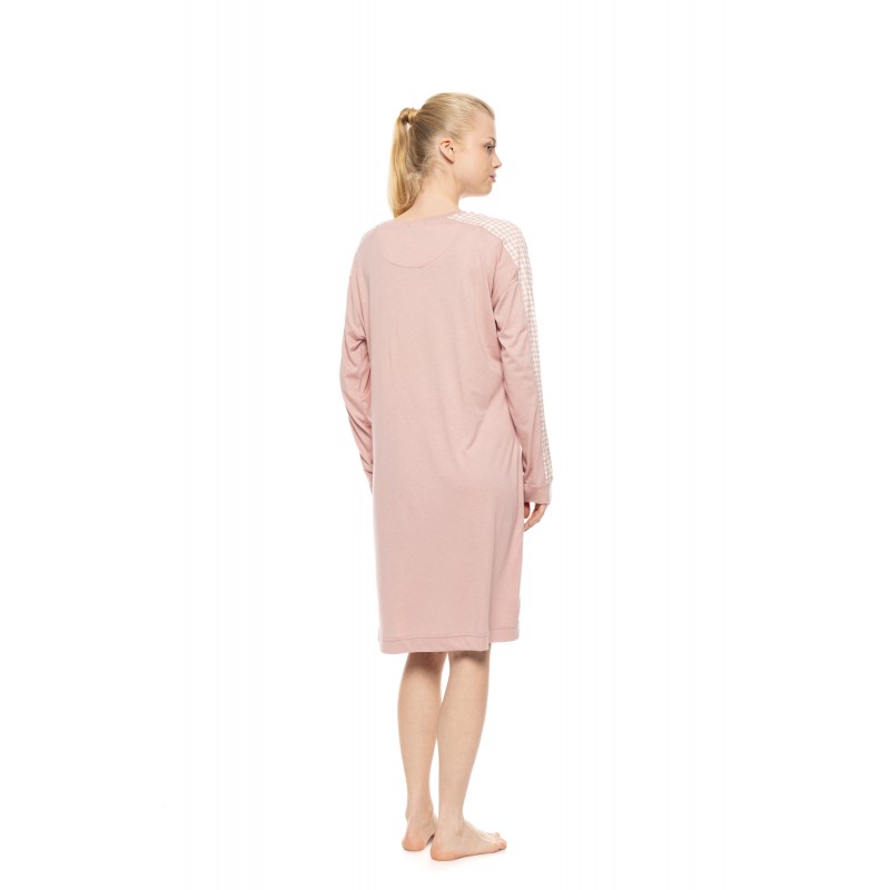 W1960 - Type - Nightgown Petite Rose Plaid- (W1960) W1960 - Type - Nightgown Petite Rose Plaid- (W1960)