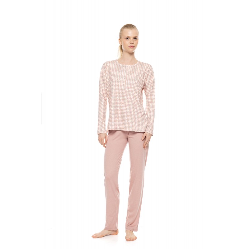 W1962 - Type - Pyjama Petite Rose Plaid- (W1962) W1962 - Type - Pyjama Petite Rose Plaid- (W1962)