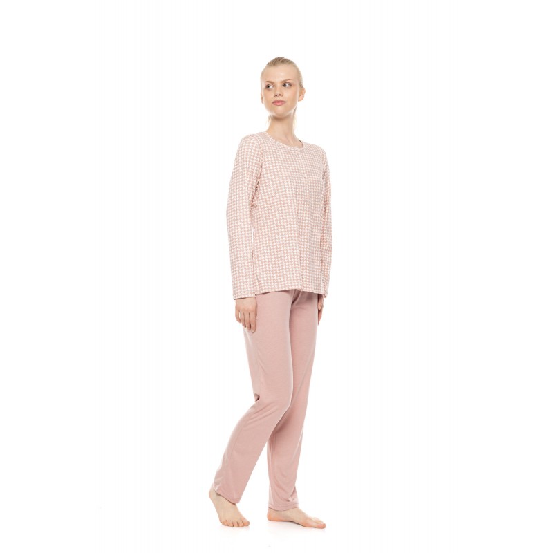 W1962 - Type - Pyjama Petite Rose Plaid- (W1962) W1962 - Type - Pyjama Petite Rose Plaid- (W1962)