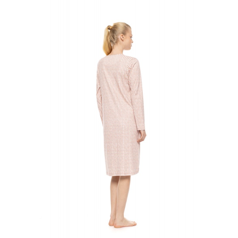 W1964 - Type - Nightgown Classic Petite Rose Plaid- (W1964) W1964 - Type - Nightgown Classic Petite Rose Plaid- (W1964)