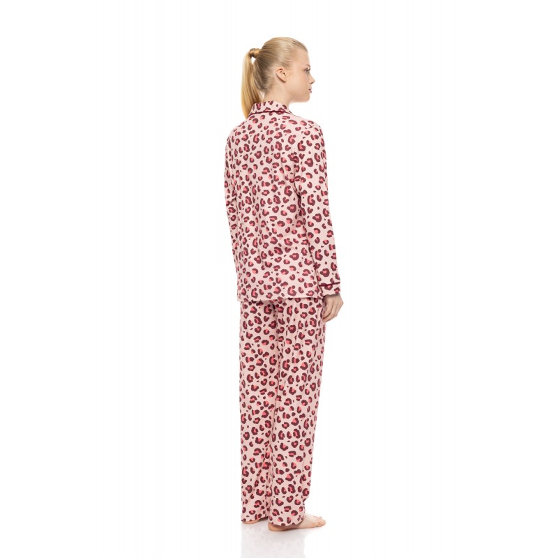 W1966 - Type - Pyjama Buttoned Wild Rose Leo- (W1966) W1966 - Type - Pyjama Buttoned Wild Rose Leo- (W1966)
