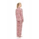 W1966 - Type - Pyjama Buttoned Wild Rose Leo- (W1966) W1966 - Type - Pyjama Buttoned Wild Rose Leo- (W1966)