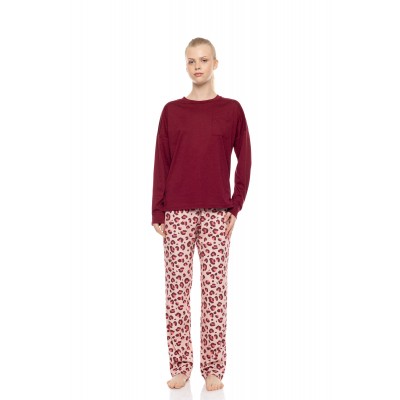 W1969 - Type - Pyjama Wild Rose Leo- (W1969)