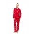 W1973 - Type - Pyjama Buttoned Rasberry Heart- (W1973)