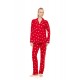 W1973 - Type - Pyjama Buttoned Rasberry Heart- (W1973) W1973 - Type - Pyjama Buttoned Rasberry Heart- (W1973)