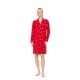 W1974 - Type - Nightgown Buttoned Rasberry Heart- (W1974)