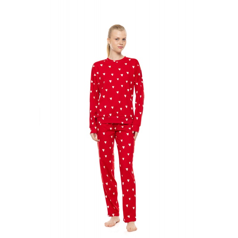 W1975 - Type - Pyjama Rasberry Heart- (W1975) W1975 - Type - Pyjama Rasberry Heart- (W1975)