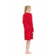 W1976 - Type - Nightgown Rasberry Heart- (W1976)