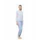 W1990 - Type - Pyjama Blue Cloud Plaid- (W1990) W1990 - Type - Pyjama Blue Cloud Plaid- (W1990)