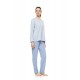 W1991 - Type - Pyjama Blue Cloud Plaid- (W1991) W1991 - Type - Pyjama Blue Cloud Plaid- (W1991)