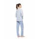 W1991 - Type - Pyjama Blue Cloud Plaid- (W1991) W1991 - Type - Pyjama Blue Cloud Plaid- (W1991)