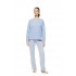 W1993 - Type - Pyjama Blue Cloud Plaid- (W1993)