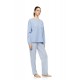 W1993 - Type - Pyjama Blue Cloud Plaid- (W1993) W1993 - Type - Pyjama Blue Cloud Plaid- (W1993)