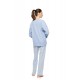 W1993 - Type - Pyjama Blue Cloud Plaid- (W1993) W1993 - Type - Pyjama Blue Cloud Plaid- (W1993)