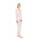 W1996 - Type - Pyjama Buttoned Soft Pink Plaid- (W1996) W1996 - Type - Pyjama Buttoned Soft Pink Plaid- (W1996)