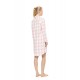W1997 - Type - Nightgown Buttoned Soft Pink Plaid- (W1997) W1997 - Type - Nightgown Buttoned Soft Pink Plaid- (W1997)