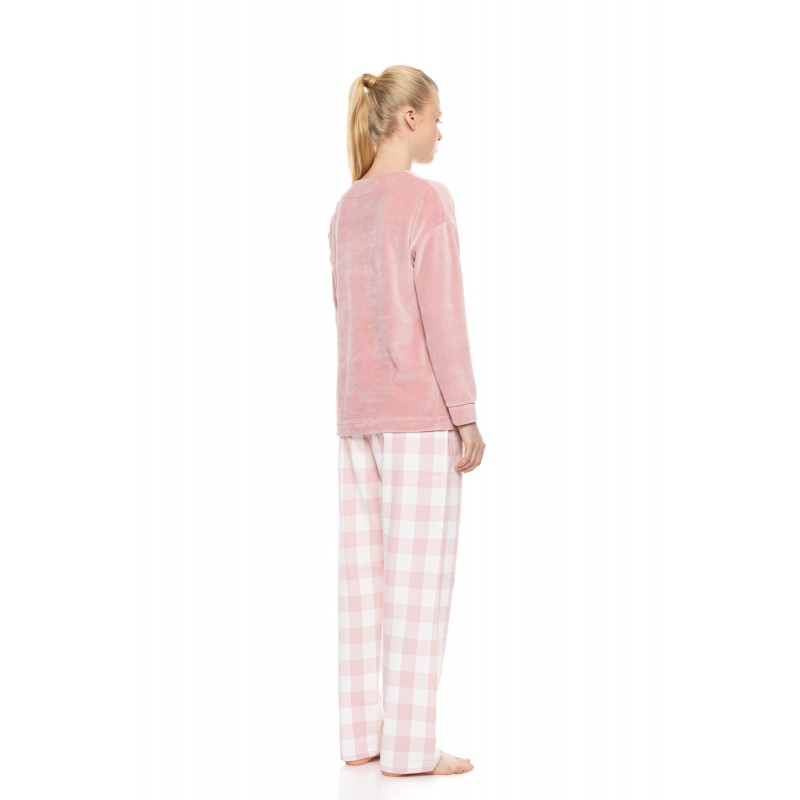 W1998 - Type - Pyjama Soft Pink Plaid- (W1998) W1998 - Type - Pyjama Soft Pink Plaid- (W1998)