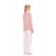 W1998 - Type - Pyjama Soft Pink Plaid- (W1998) W1998 - Type - Pyjama Soft Pink Plaid- (W1998)