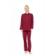 W2001 - Type - Pyjama Buttoned Cherry Plaid- (W2001) W2001 - Type - Pyjama Buttoned Cherry Plaid- (W2001)