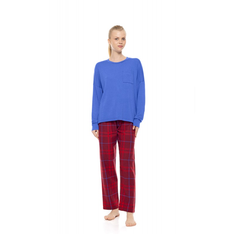 W2003 - Type - Pyjama Cherry Plaid- (W2003) W2003 - Type - Pyjama Cherry Plaid- (W2003)