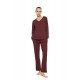 W2006 - White - Pyjama V Bamboo Soft- (W2006) W2006 - White - Pyjama V Bamboo Soft- (W2006)