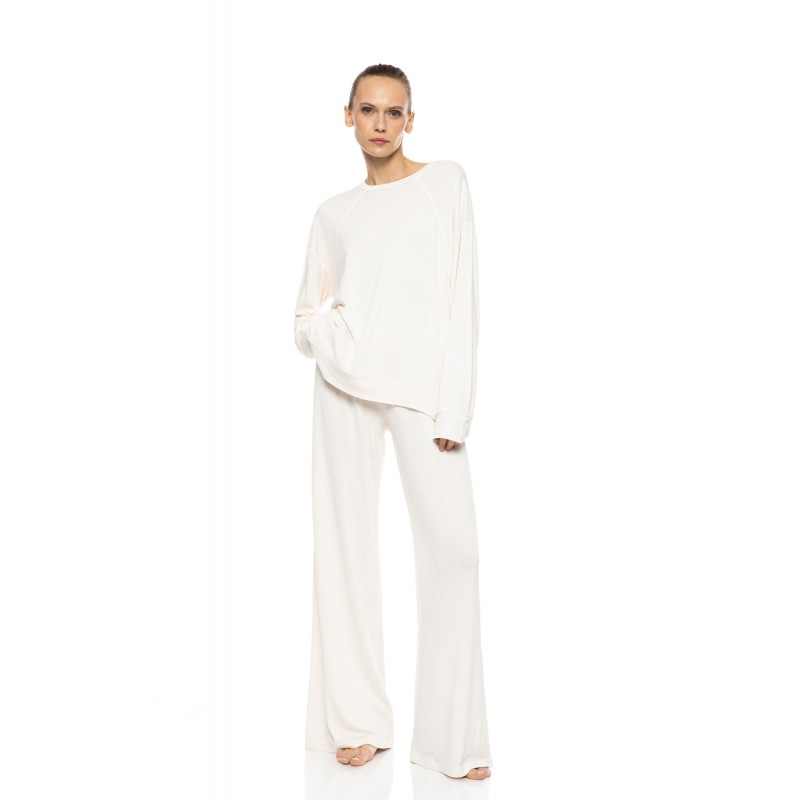 W2007 - White - Pyjama Bamboo Soft- (W2007) W2007 - White - Pyjama Bamboo Soft- (W2007)