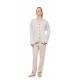 W2012 - Skin - Robe Buttoned Soft Nutural- (W2012) W2012 - Skin - Robe Buttoned Soft Nutural- (W2012)