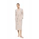 W2018 - Grey - Robe Long Fleece Alpine- (W2018) W2018 - Grey - Robe Long Fleece Alpine- (W2018)