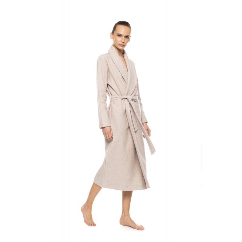W2018 - Sand - Robe Long Fleece Alpine- (W2018) W2018 - Sand - Robe Long Fleece Alpine- (W2018)