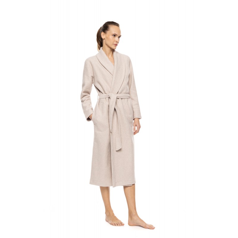 W2018 - Sand - Robe Long Fleece Alpine- (W2018) W2018 - Sand - Robe Long Fleece Alpine- (W2018)