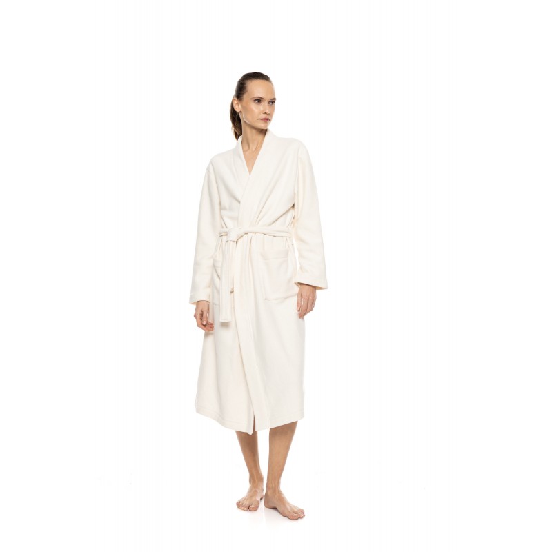 W2019 - Grey - Robe Long Fleece Alpine- (W2019) W2019 - Grey - Robe Long Fleece Alpine- (W2019)