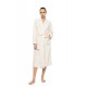 W2019 - White - Robe Long Fleece Alpine- (W2019)