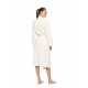 W2019 - White - Robe Long Fleece Alpine- (W2019)
