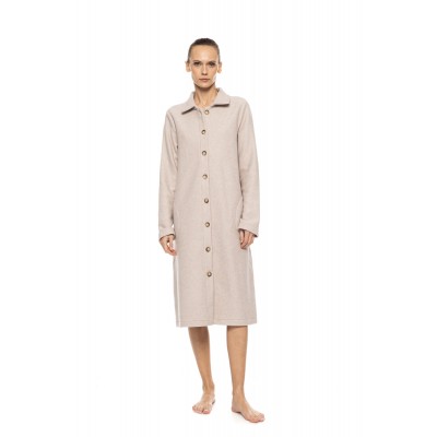 W2020 - Sand - Robe Buttoned Fleece Alpine- (W2020)