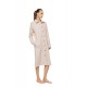 W2020 - Sand - Robe Buttoned Fleece Alpine- (W2020) W2020 - Sand - Robe Buttoned Fleece Alpine- (W2020)