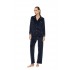 W2022 - Ice Blue - Pyjama Buttoned Soft Velvet- (W2022)