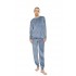 W2023 - Ice Blue - Pyjama Soft Velvet- (W2023)