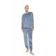 W2023 - Ice Blue - Pyjama Soft Velvet- (W2023) W2023 - Ice Blue - Pyjama Soft Velvet- (W2023)