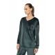 W2024 - Dark Green - Pyjama V Soft Velvet- (W2024)
