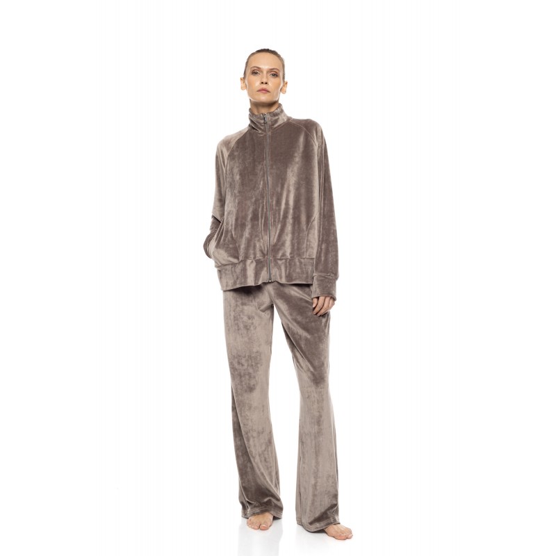 W2026 - Dark Green - Loungewear Soft Velvet- (W2026) W2026 - Dark Green - Loungewear Soft Velvet- (W2026)
