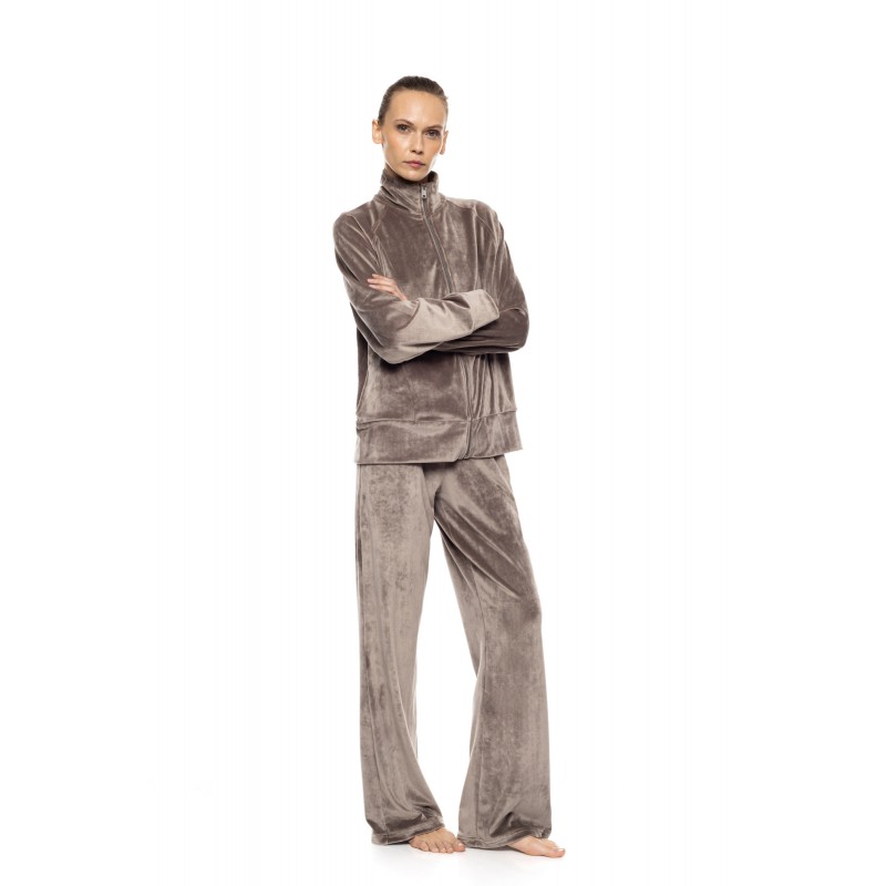 W2026 - Dark Green - Loungewear Soft Velvet- (W2026) W2026 - Dark Green - Loungewear Soft Velvet- (W2026)