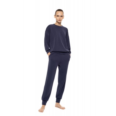 W2028 - Dark Green - Loungewear Soft Stretch- (W2028)
