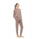 W2029 - Dark Green - Loungewear Set Soft Modal Stretch- (W2029) W2029 - Dark Green - Loungewear Set Soft Modal Stretch- (W2029)