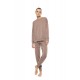 W2029 - Chocolate - Loungewear Set Soft Modal Stretch- (W2029) W2029 - Chocolate - Loungewear Set Soft Modal Stretch- (W2029)