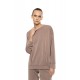 W2029 - Chocolate - Loungewear Set Soft Modal Stretch- (W2029) W2029 - Chocolate - Loungewear Set Soft Modal Stretch- (W2029)