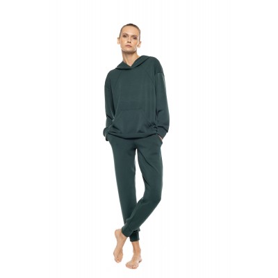 W2030 - Magenda - Loungewear Hoody Set Soft Modal Stretch- (W2030)