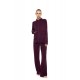 W2031 - Chocolate - Loungewear Zipper Soft Stretch- (W2031) W2031 - Chocolate - Loungewear Zipper Soft Stretch- (W2031)