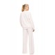 W2033 - Cosmos Blue - Loungewear Velvet Stripe- (W2033)